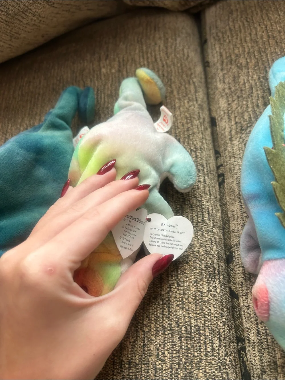 Vintage Ty Beanie Babies Reptiles & Exotic Animals w/ Tags